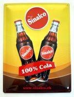 Sinalco Cola - Original Blechschild/Plaque en tôle
