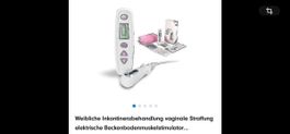 Sensatone Beckenbodenmuskelstimulator Vaginaltrainer neu