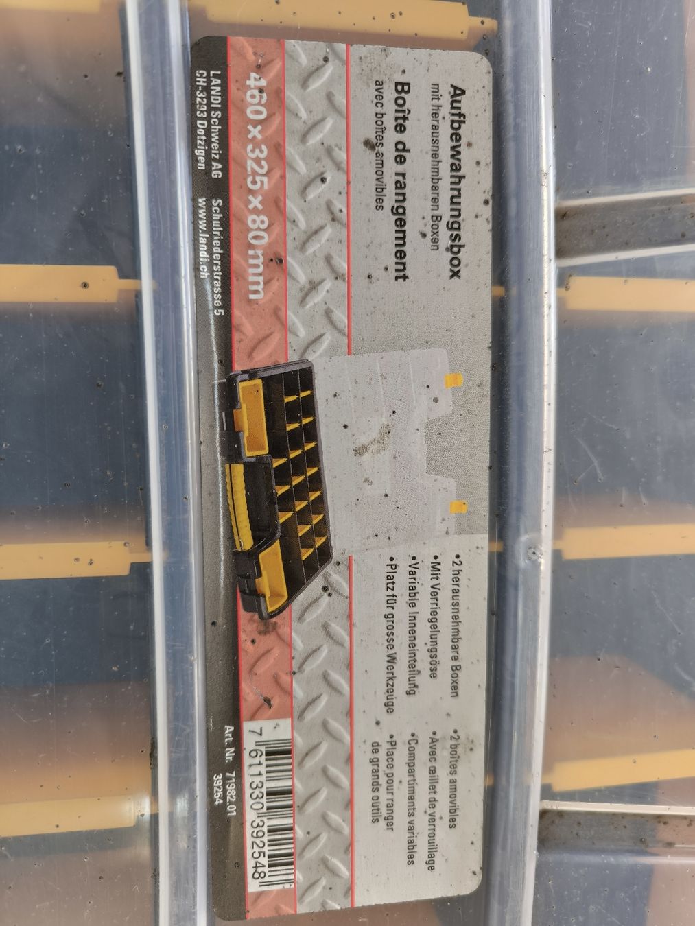 Contenitori & Simili: Aufbewahrungsbox 460x325x80mm – Usato da Geiss venduto da Fiatagri_power 1