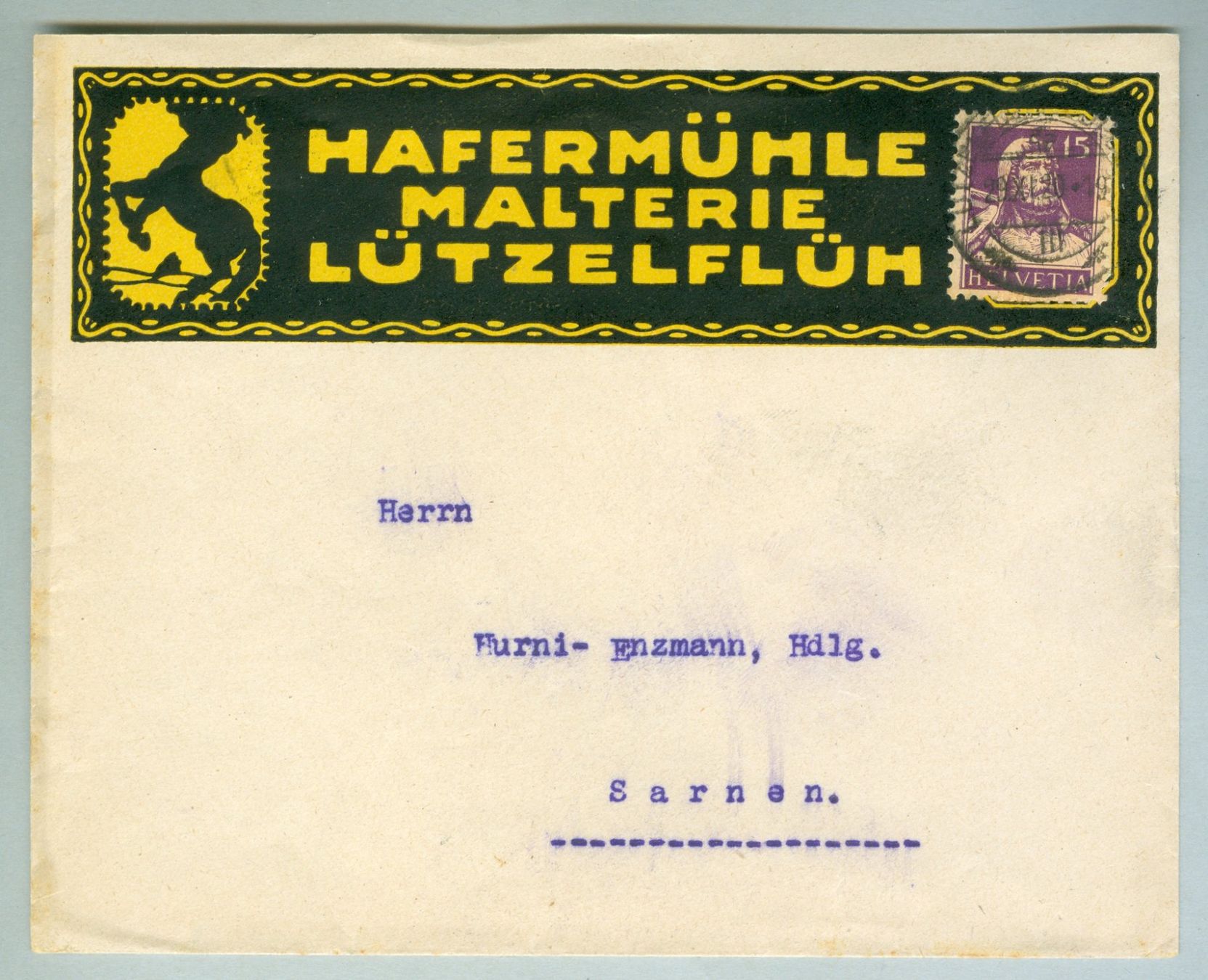 Tutti i francobolli: 1920 Schweiz Bedarfspost – Usato da Zürich venduto da yago-rot