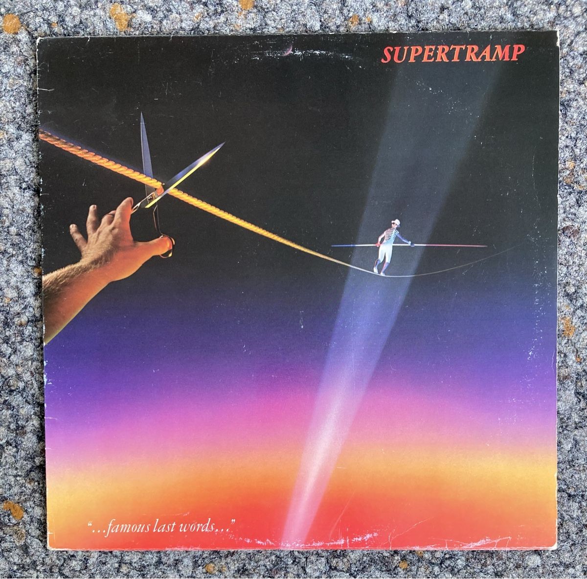 Schallplatten: Supertramp - famous last words - 1982 Canada – Gebraucht aus Zwingen von