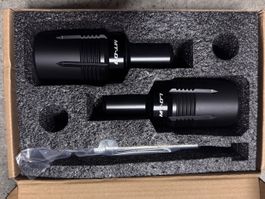 Yamaha MT-07 Sturzpads Crashpads Neu Schwarz