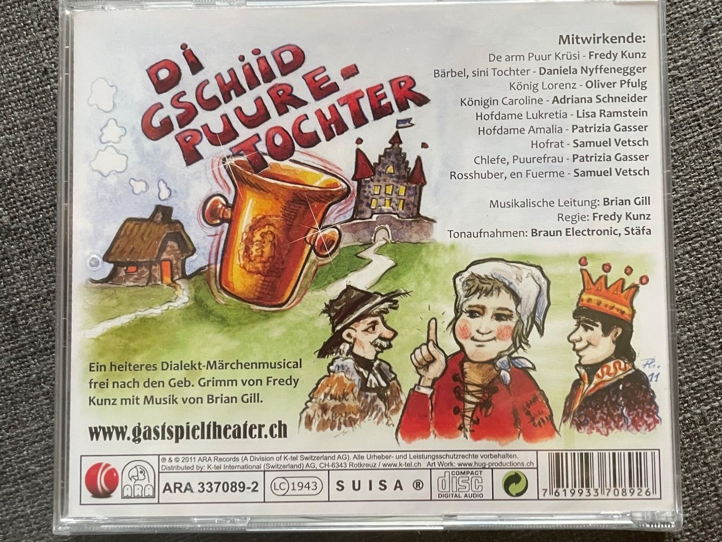 Hörbücher: CD Di gschiid Puuretochter – Neu und originalverpackt aus Muttenz von Anonym591 1
