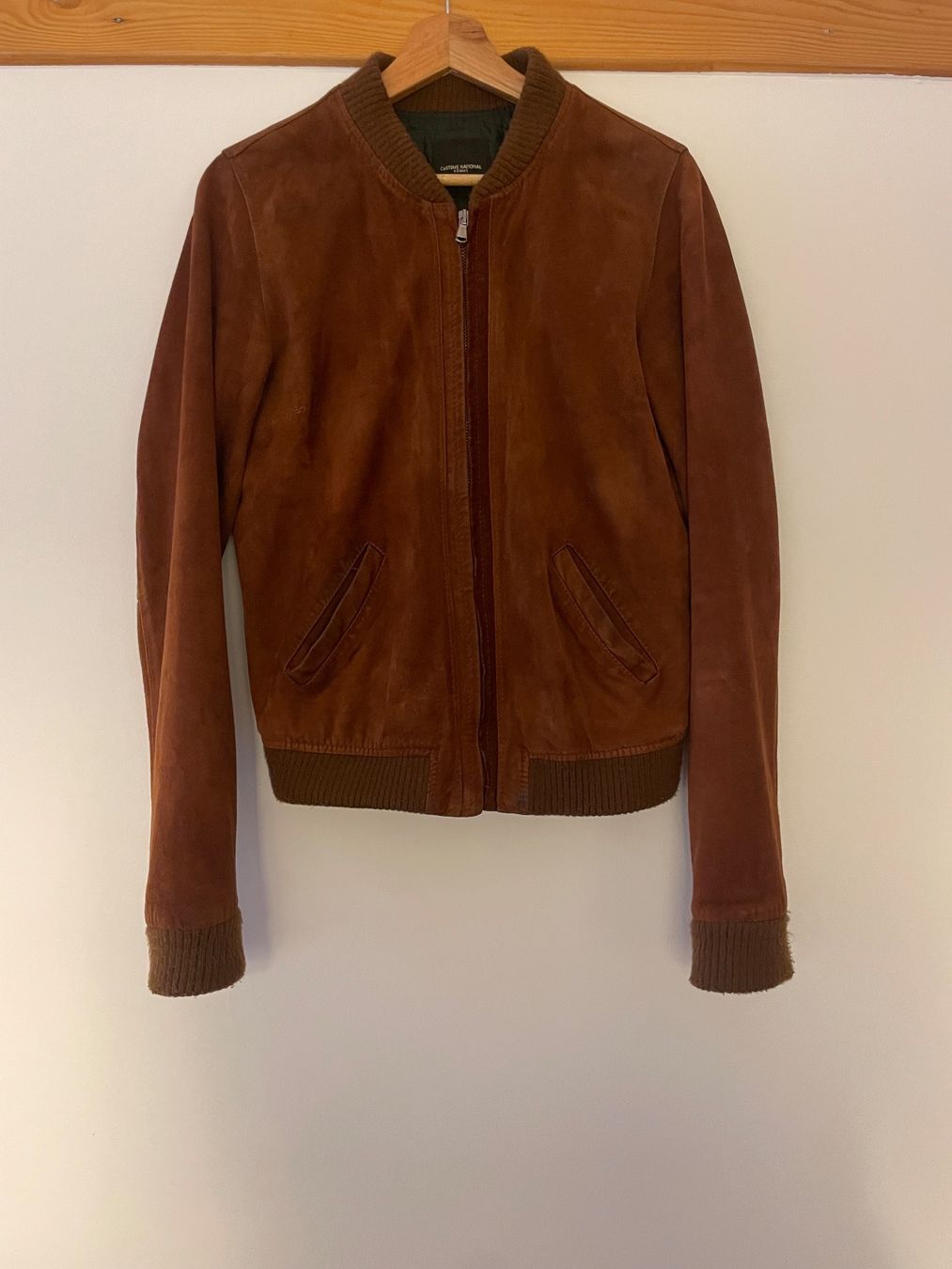 Giacche: Rehbraune Lederjacke Blouson aus Wildleder – Usato da Zürich venduto da eli_g8w6 2