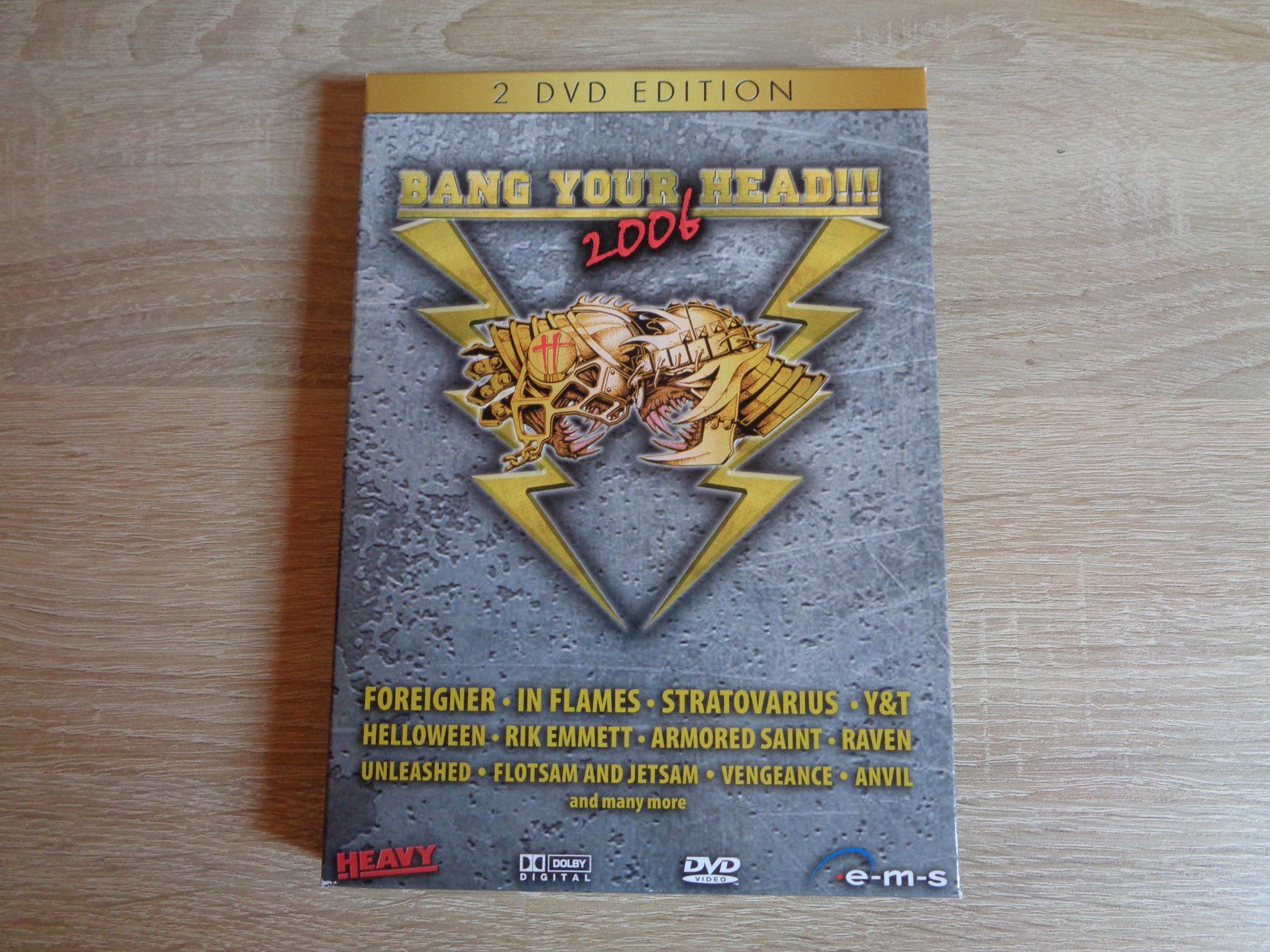 Tutti i DVDs: BANG YOUR HEAD 2006 ( 2 DVD ) – Usato da Weiningen ZH venduto da Princebebe