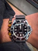 San Martin No Date Diver NH35 – Top Zustand Full Lume