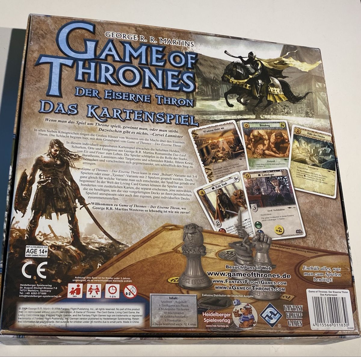 Giochi: Game of Thrones-Der eiserne Thron-Das Kartenspiel 2008 – Usato da Utzigen venduto da Lasagne99 4