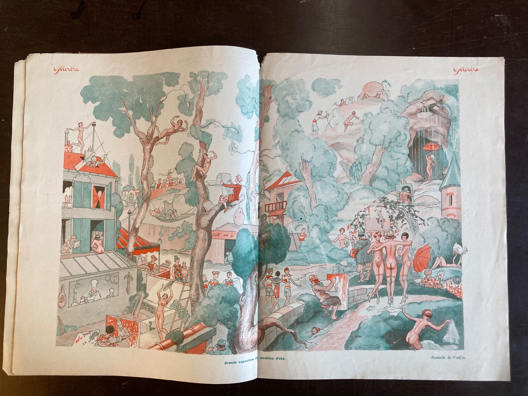 Riviste & Magazine: LE SOURIRE ALTE ZEITSCHRIFT – Usato da Luzern venduto da felicebruno 3