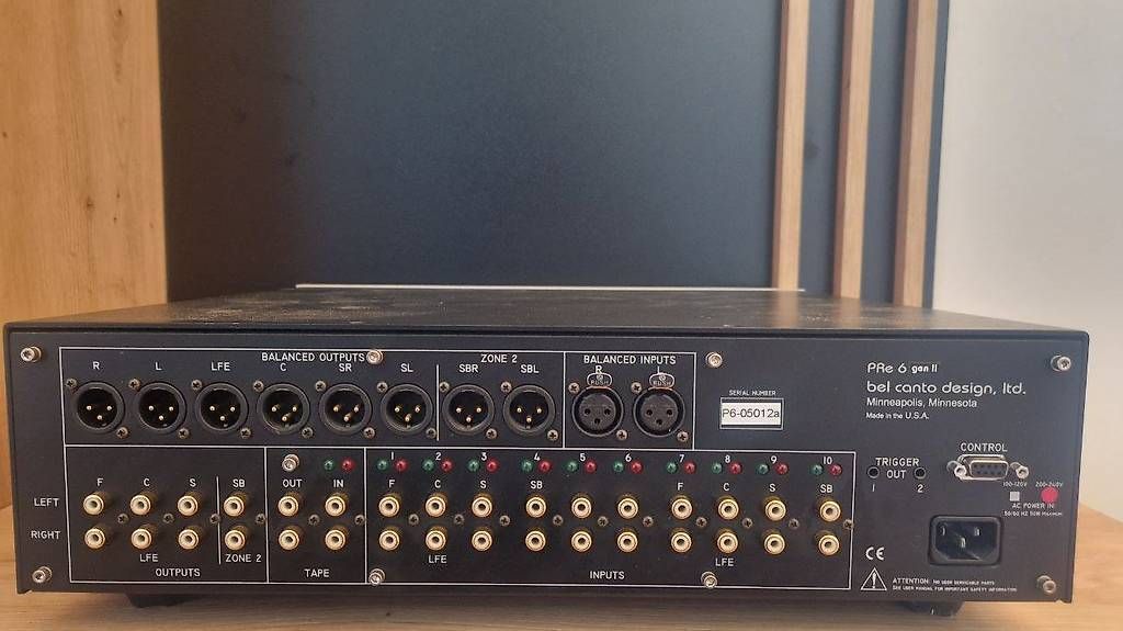 Amplificatori: Bel Canto multichannel Pre6 Gen II – Usato da Arbaz venduto da Weiss1523 1