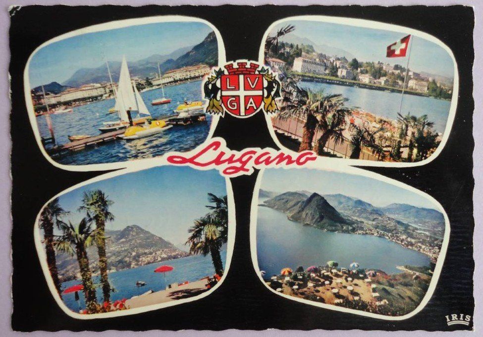 Cartes postales: Lugano – D'occasion à Fétigny par Billy2miny