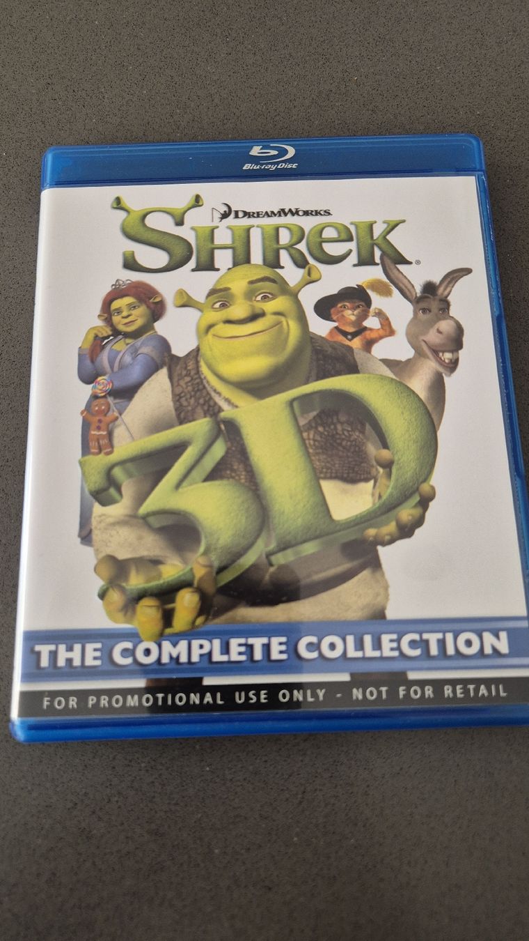 Tutti i DVDs: Shrek The Complete Collection 3D Blu-ray neuwertig – Usato da Auw venduto da Goldflimmer