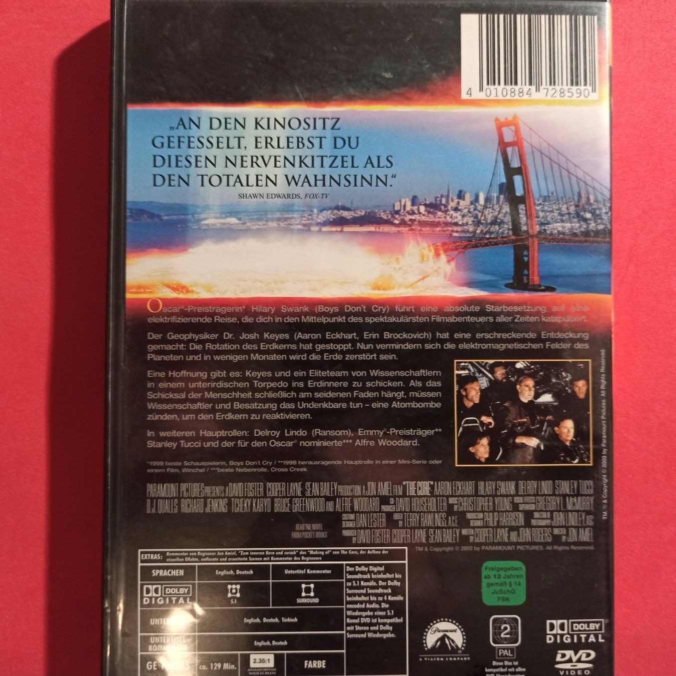 Tutti i DVDs: The Core - Der innere Kern – Usato da Dübendorf venduto da kb86_MOVIE 1