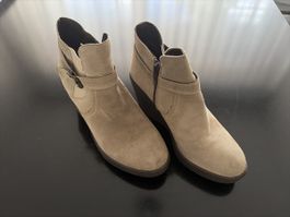 Stiefeletten beige Grösse 38 Wildleder Damen Bata