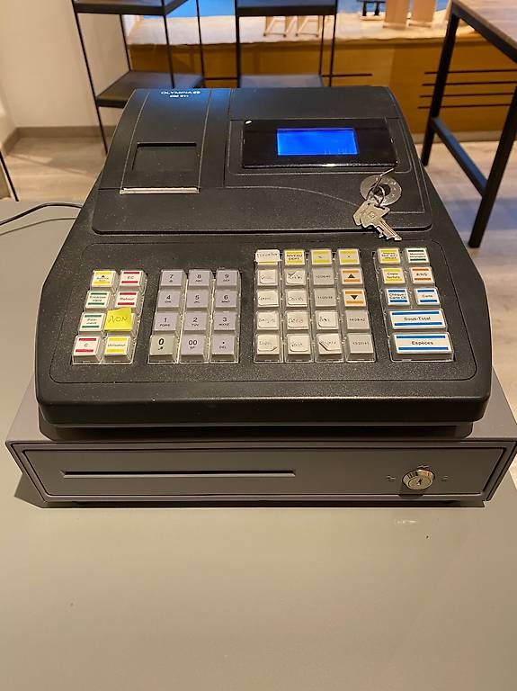 Registratore di cassa: Caisse enregistreuse Olympia 911 – Usato da Prangins venduto da jud_ggx6