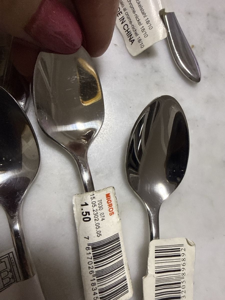Cucchiai: NEU***ESPRESSO KAFFEE-LÖFFEL 2 x 6 Stk***SEHR PREISWERT*** – Nuovo e nell'imballaggio originale da Zürich venduto da Ceca52 4