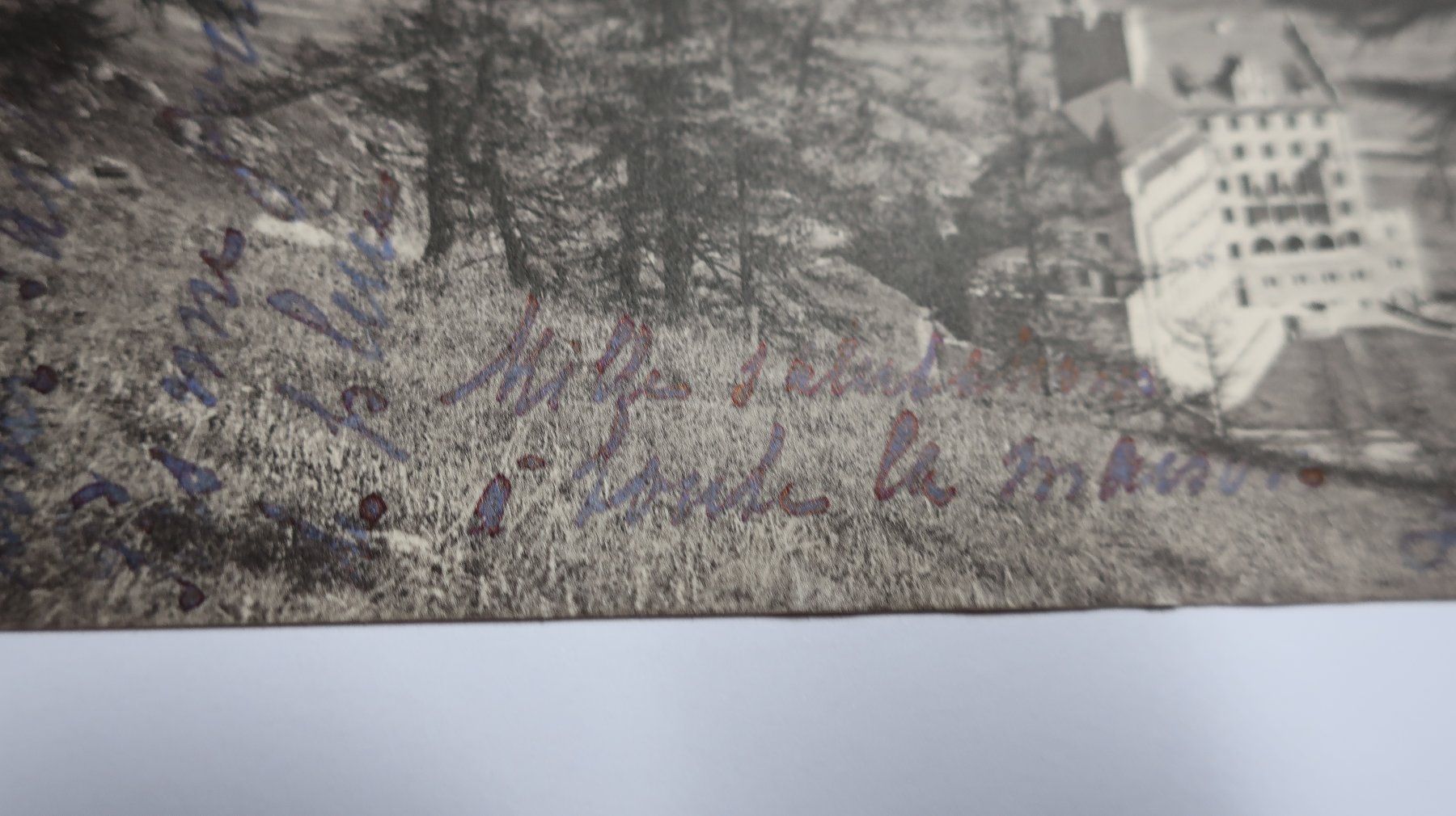 Cartoline postali: Hotel Castell Zuoz  1926 – Usato da Cormoret venduto da Pascalll2001 3