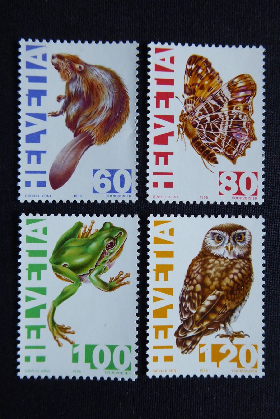 Tutti i francobolli: (t726) 1995: Zst.Nr. 876 - 879 ** – Nuovo (secondo la descrizione) da Basel venduto da scholle50
