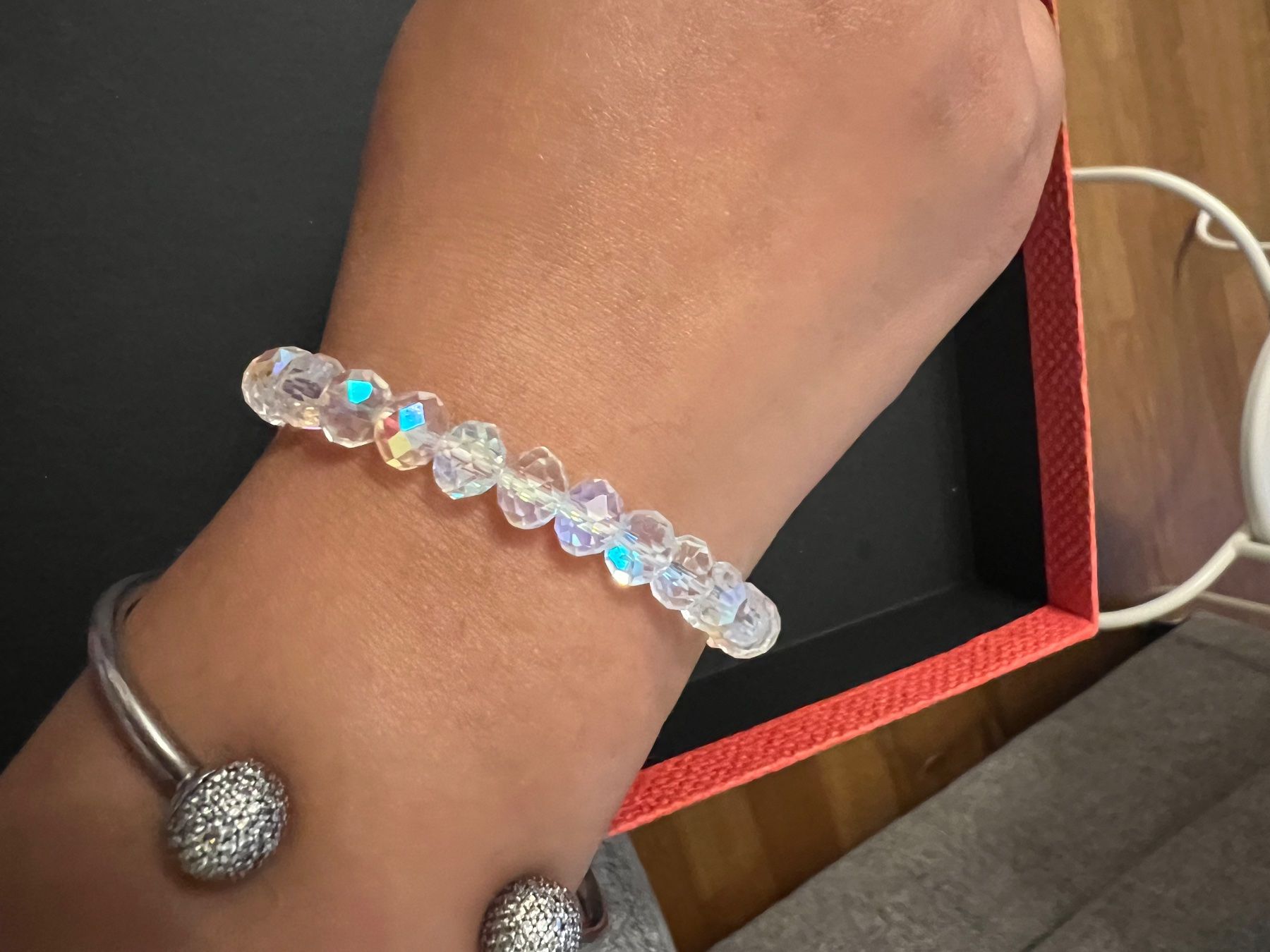 Bracciali & Braccialetti: Glänzende Kristall-Armbänder 3er Set – Usato da Uznach venduto da Ya_x7x6 2