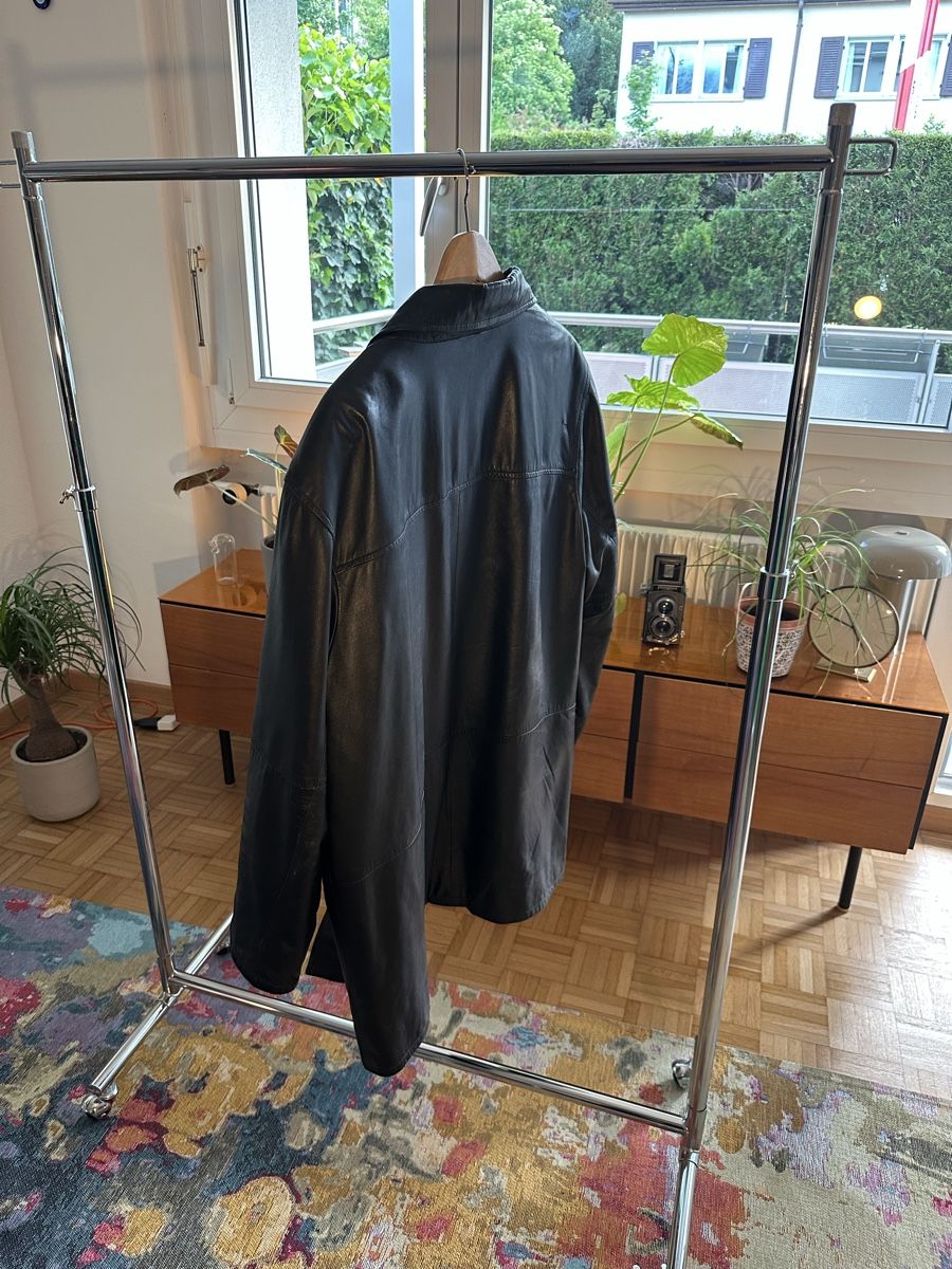 Manteaux: Schwarze Herren Lederjacke, L,  – D'occasion à Zürich par kuuubi 2