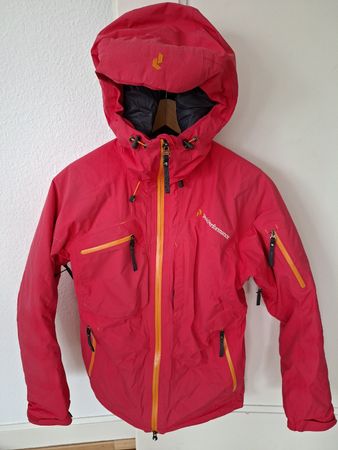 Veste de ski Peak Performance rouge modèle Heli taille XS