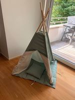 Little Dutch Tipi Spielzelt Salbeigrün m. Spielmatte, Kissen