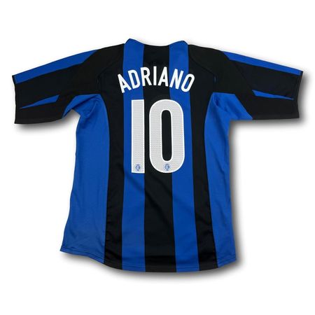 Inter Mailand – 2004–06 – Heimtrikot – M – Nike – Adriano