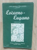 Landkarte Lugano 1976