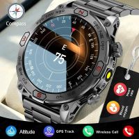 Outdoor-Sport-Smartwatch Herren GPS Bluetooth-Anruf Android