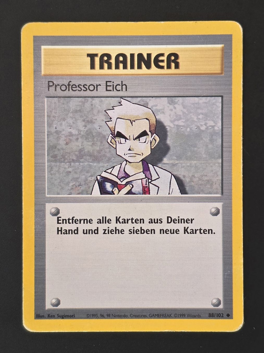 Pokémon Sammelbilder & Trading cards: Professor Eich 88/102 Basis-Set 1999 DE ab 1Fr. – Neu (gemäss Beschreibung) aus Basel von MartinM.91
