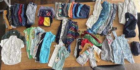 Grosses Kleiderpaket Junge Gr. 74 ca.65 teile