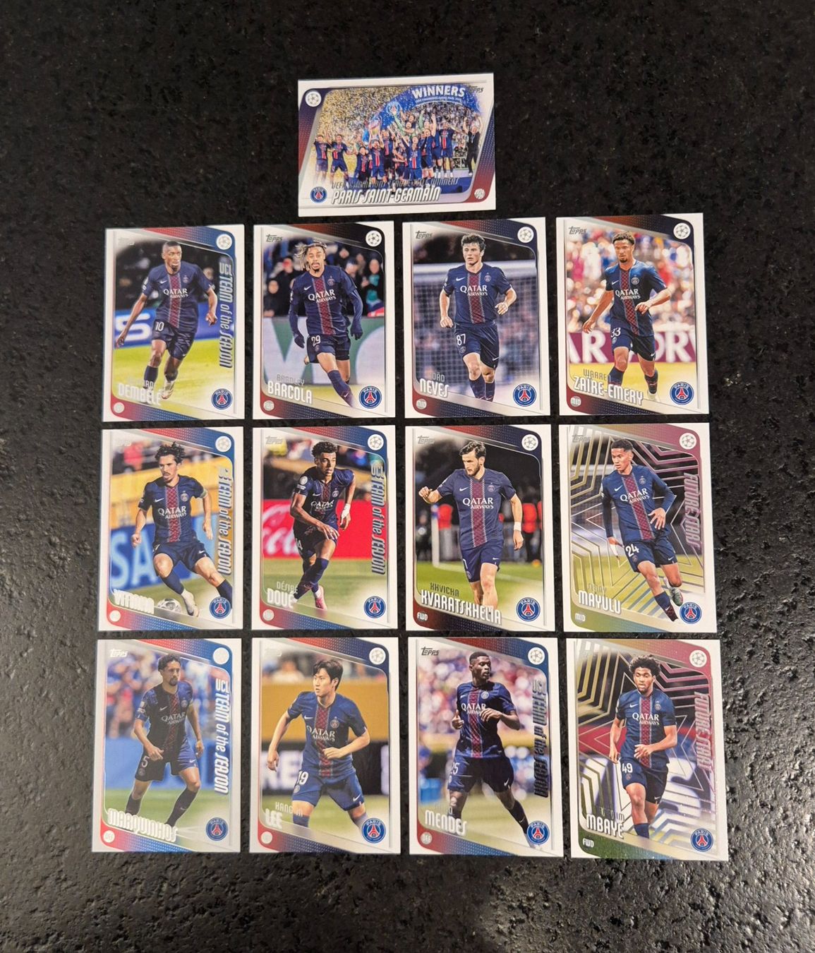 Topps Sammelbilder & Trading cards: PSG Lot - Topps – Neu (gemäss Beschreibung) aus Burg AG von Danoe