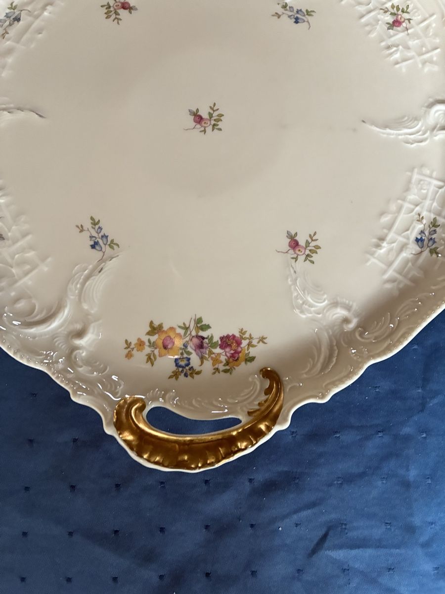 Rosenthal Piatti di portata: Rosenthal Tortenplatte Sanssouci  – Usato da Dornach venduto da Rosengarten 2