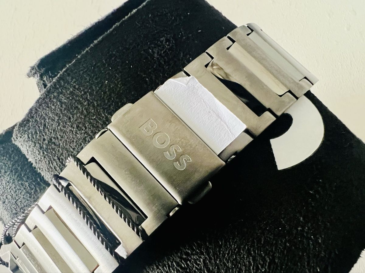 Hugo Boss Orologi: HUGO BOSS Candor Automatic - 41mm - Blue dial - SRP Fr.525.- – Nuovo e nell'imballaggio originale da Le Mont-sur-Lausanne venduto da LycaGallery 7
