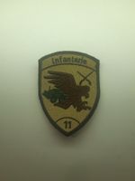 BADGE ECUSSON MILITAIRE SUISSE INFANTERIE 11
