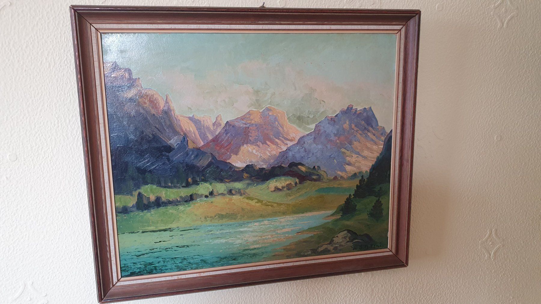 Dipinti: Schönes Landschaftsbild – Usato da Flawil venduto da Naphtali