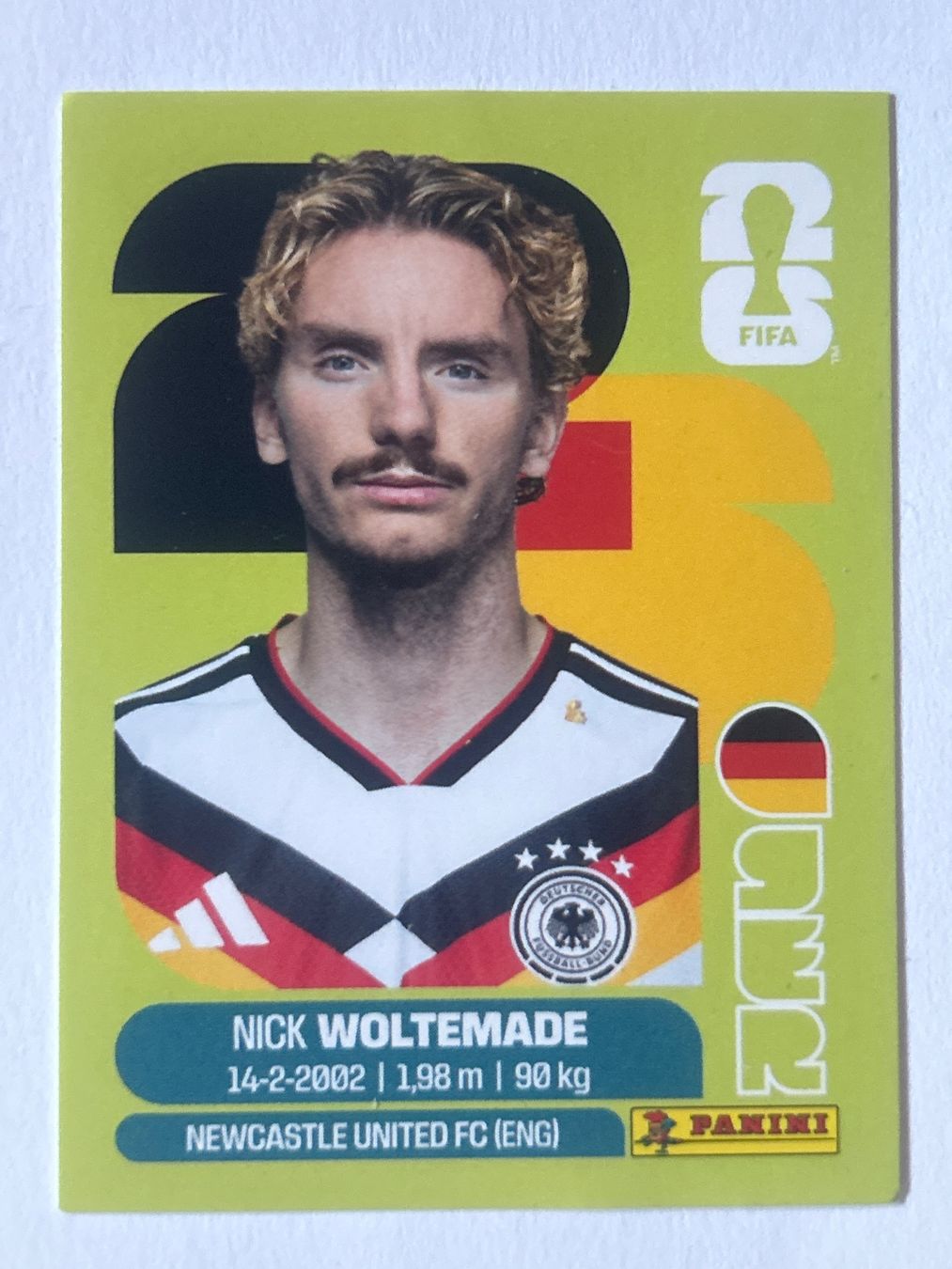 Panini Sammelbilder & Trading cards: Panini WM 2026 Sticker - Woltemade GER 20 – Neu (gemäss Beschreibung) aus Troistorrents von sim_d75d