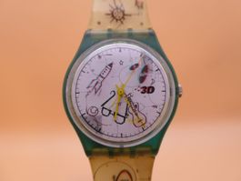 Swatch Gent "3D EXPERIENCE" GL108, 1996, neue Batterie