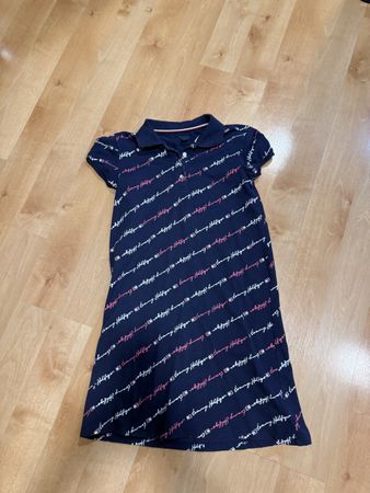 Tommy Hilfiger Dress Navy  Logo Size 12