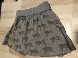 Süsser Mädchenrock mit Leopardenmuster Gr. 104