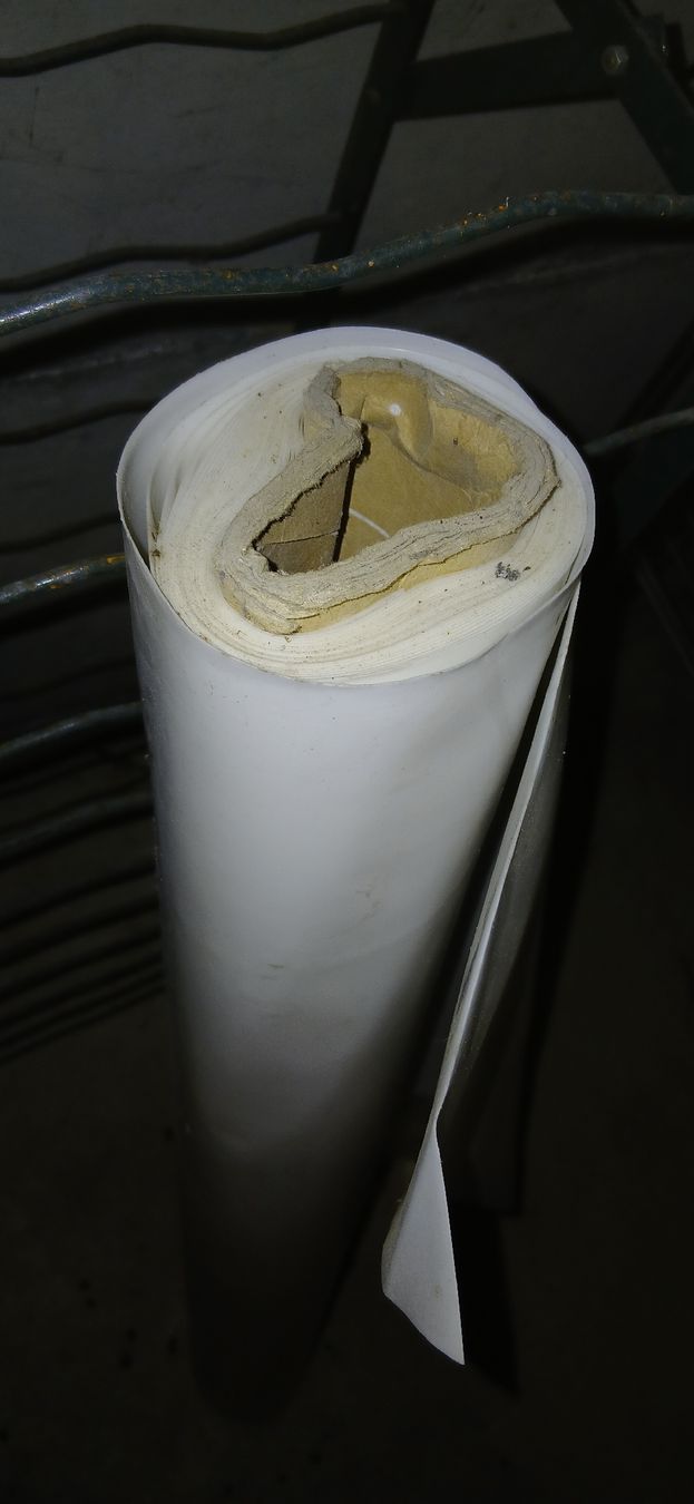 Tutti gli attrezzi: Rolle mit Abdeckmaterial – Usato da Aristau venduto da Manufisch0