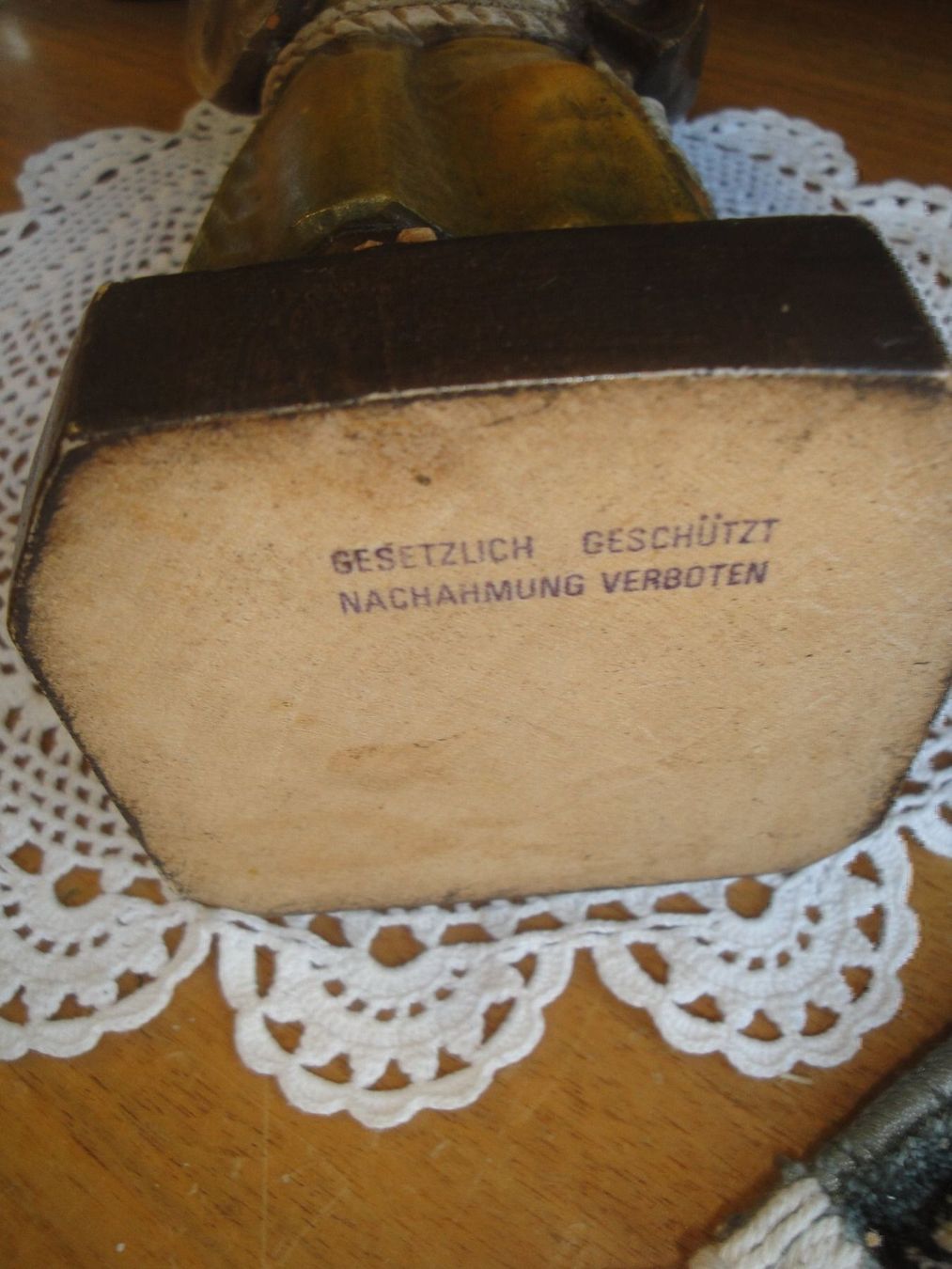 Sculture & Statue: Holzfigur Mönch mit Bierfass – Usato da Trachslau venduto da post35 3