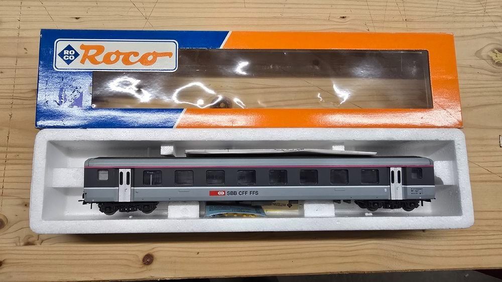 Roco Trains électriques: voiture salon CFF – D'occasion à la cibourg par t-m-a