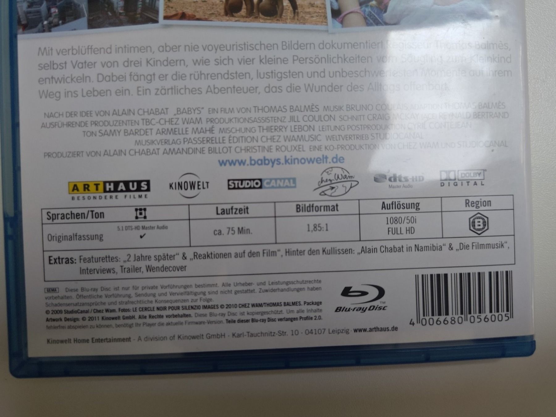 Tutti i DVDs: Babys – Usato da Liestal venduto da Kratzilla 3