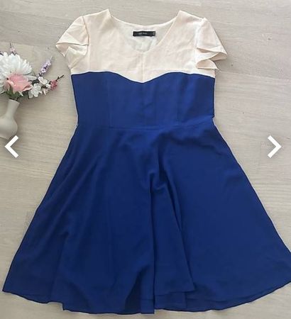 Robe été bleue
