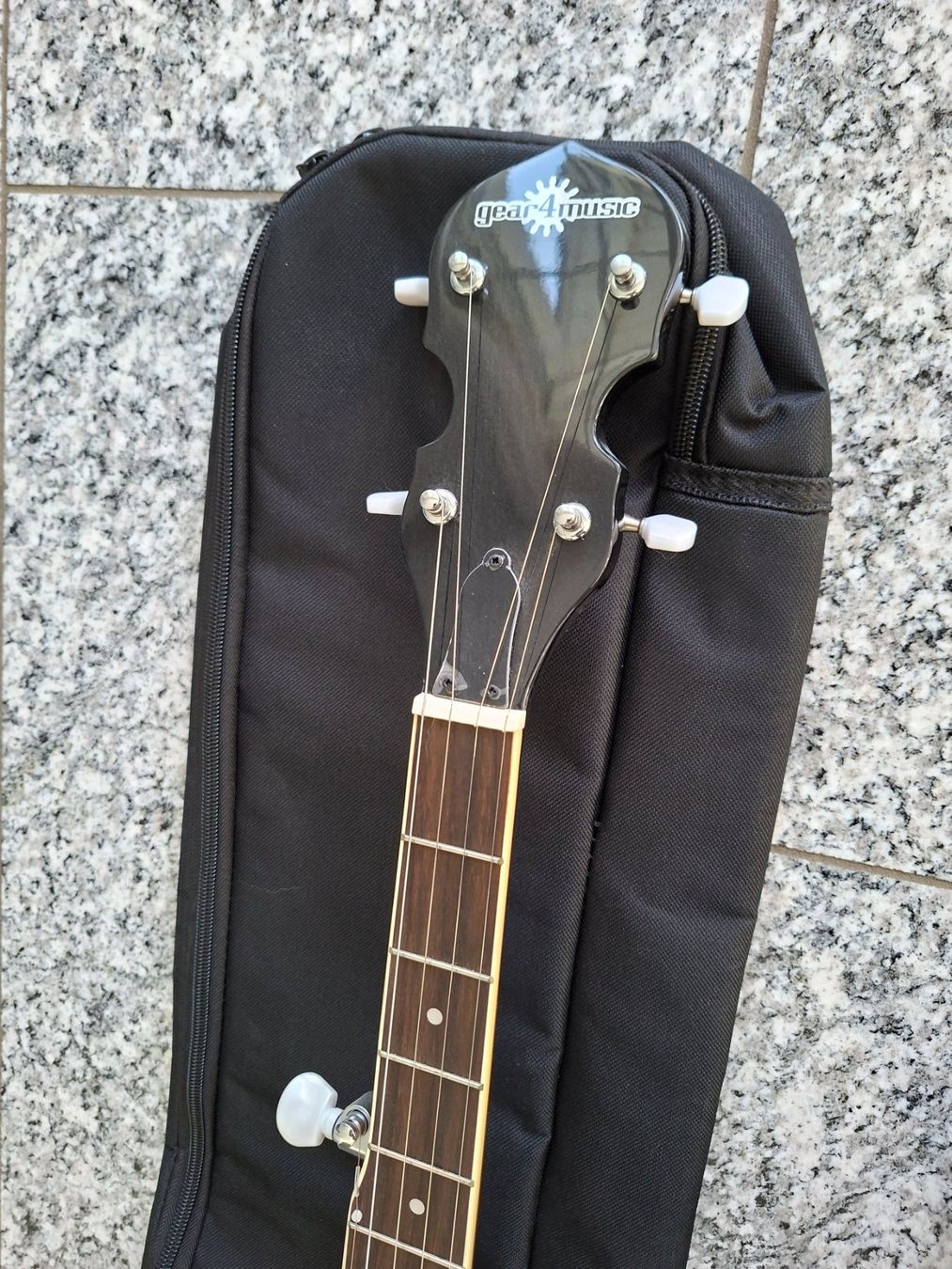 Musikinstrumente: 5-String Banjo inklusive Gigbag – Gebraucht aus Bergdietikon von Haturm 3