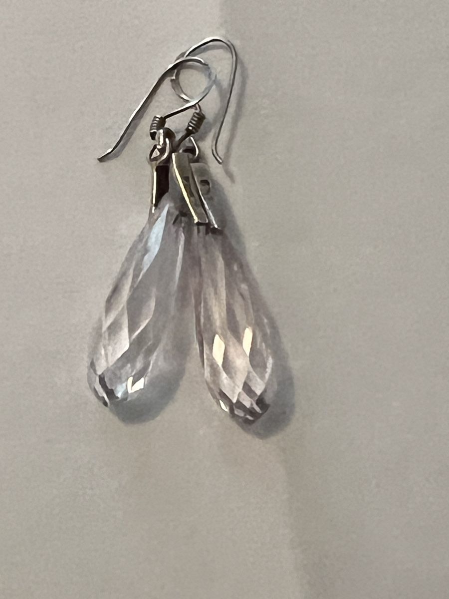 Ohrringe & -stecker: Bergkristall Silber Ohrhringe – Gebraucht aus Wabern von La-Vitrine 5