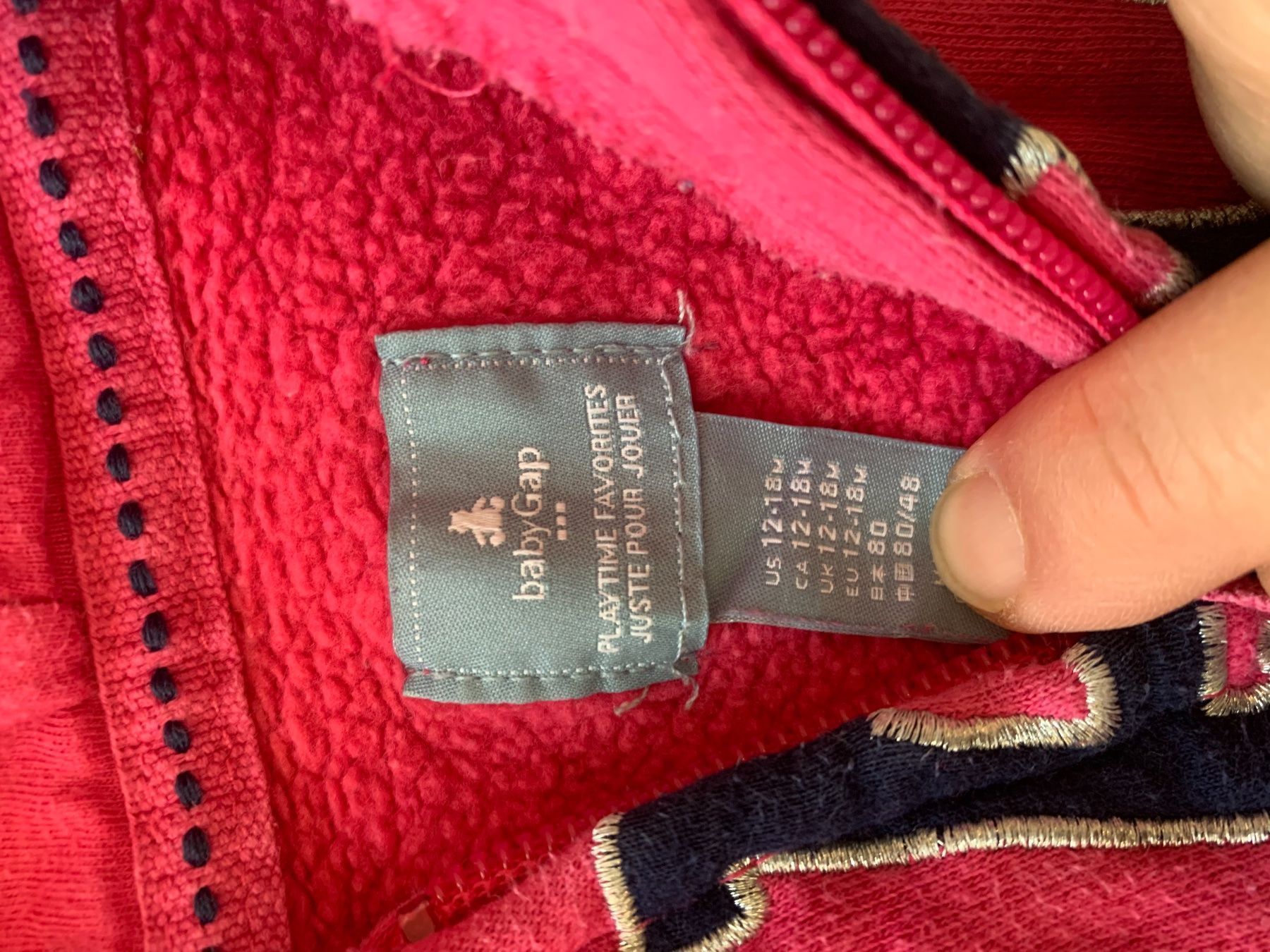 Gap Maglioni & Felpe: Gap Hoodie, 12-18 Mt – Usato da Zürich venduto da baby0022 2