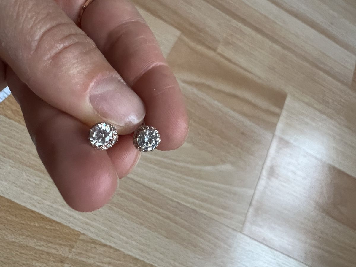 Orecchini pendenti & Orecchini a lobo: Ohrstecker Zirkonia Gold – Nuovo (secondo la descrizione) da Liebefeld venduto da nat_h5l8 2