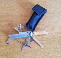 10teiliges Sackmesser mit Tasche