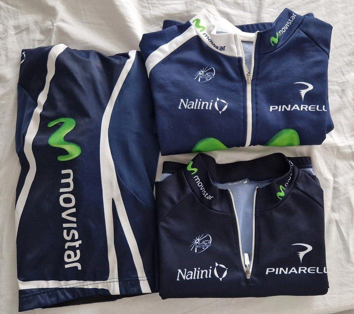 Canottiere & Pantaloni: Rennvelodress Movistar – Usato da Niederbipp venduto da Chrigu2006